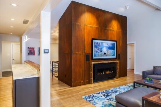 fireplace wall